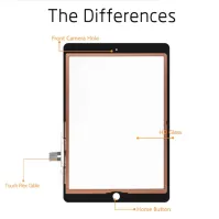 For iPad 9.7 inch (2018 Version) A1954 A1893(White) - Touch Panel
