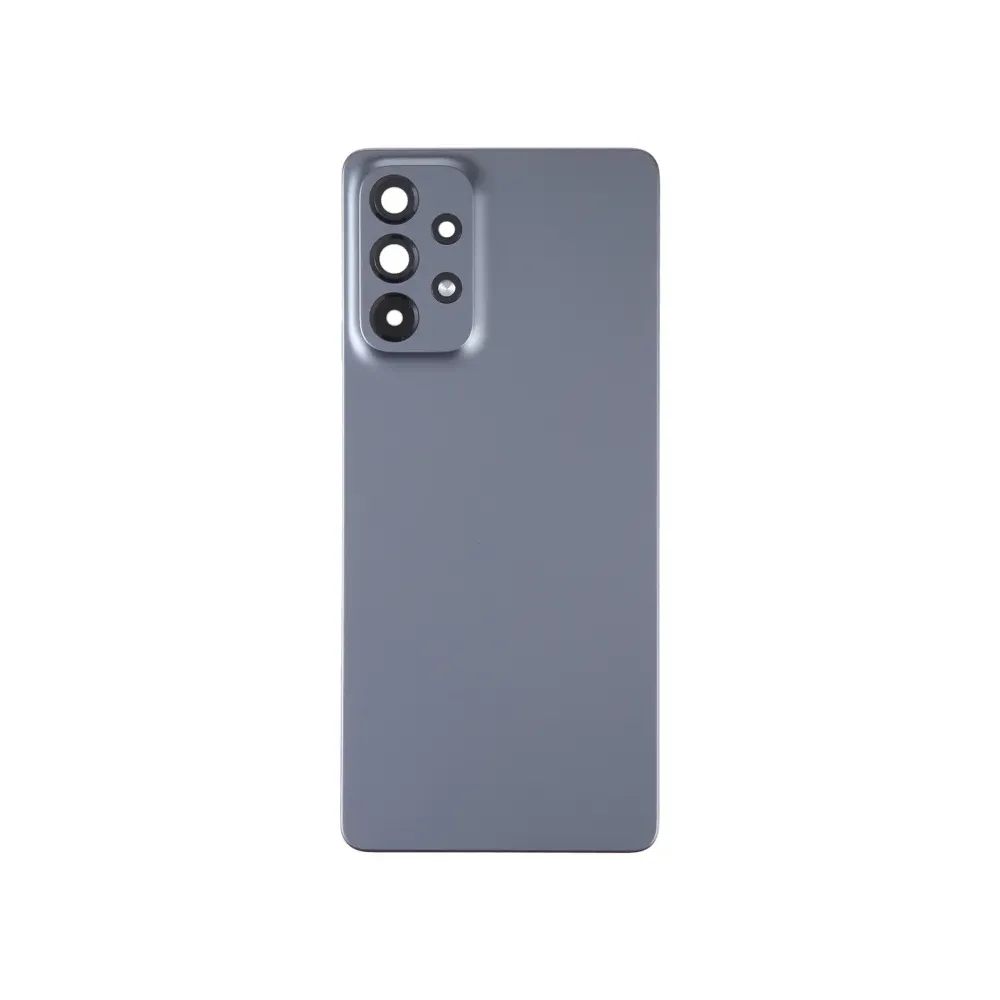 For Samsung Galaxy A73 5G SM-A736B Original Battery Back Cover with Camera Lens Cover(Black)