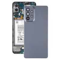 For Samsung Galaxy A73 5G SM-A736B Original Battery Back Cover with Camera Lens Cover(Black)