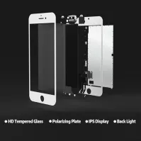 For iPhone SE 2020 with Digitizer Full Assembly (Black)