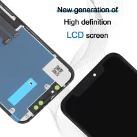 For iPhone XR - JK TFT LCD Screen with Digitizer Full Assembly(Black)