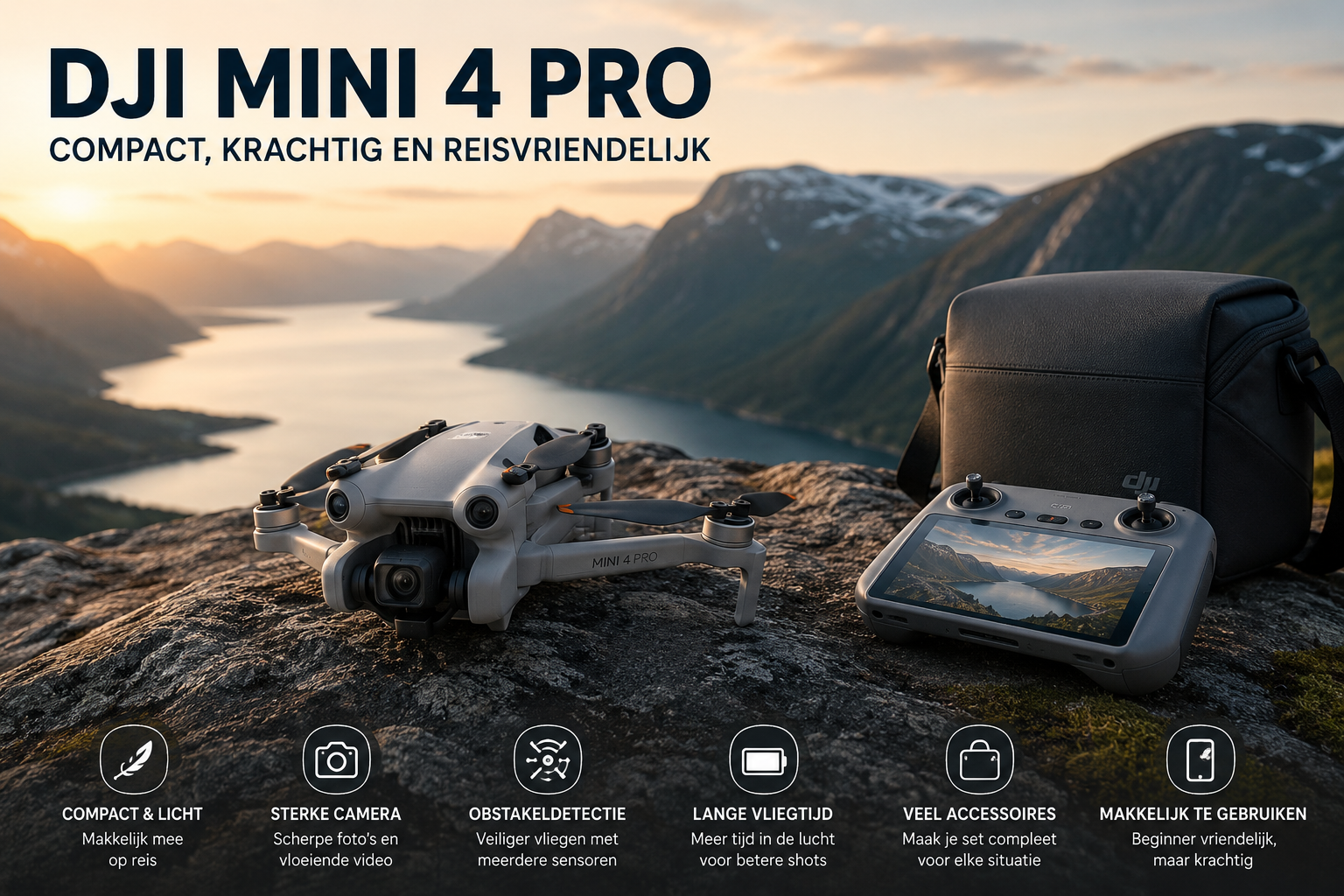 DJI Mini 4 Pro review: compact, krachtig en reisvriendelijk